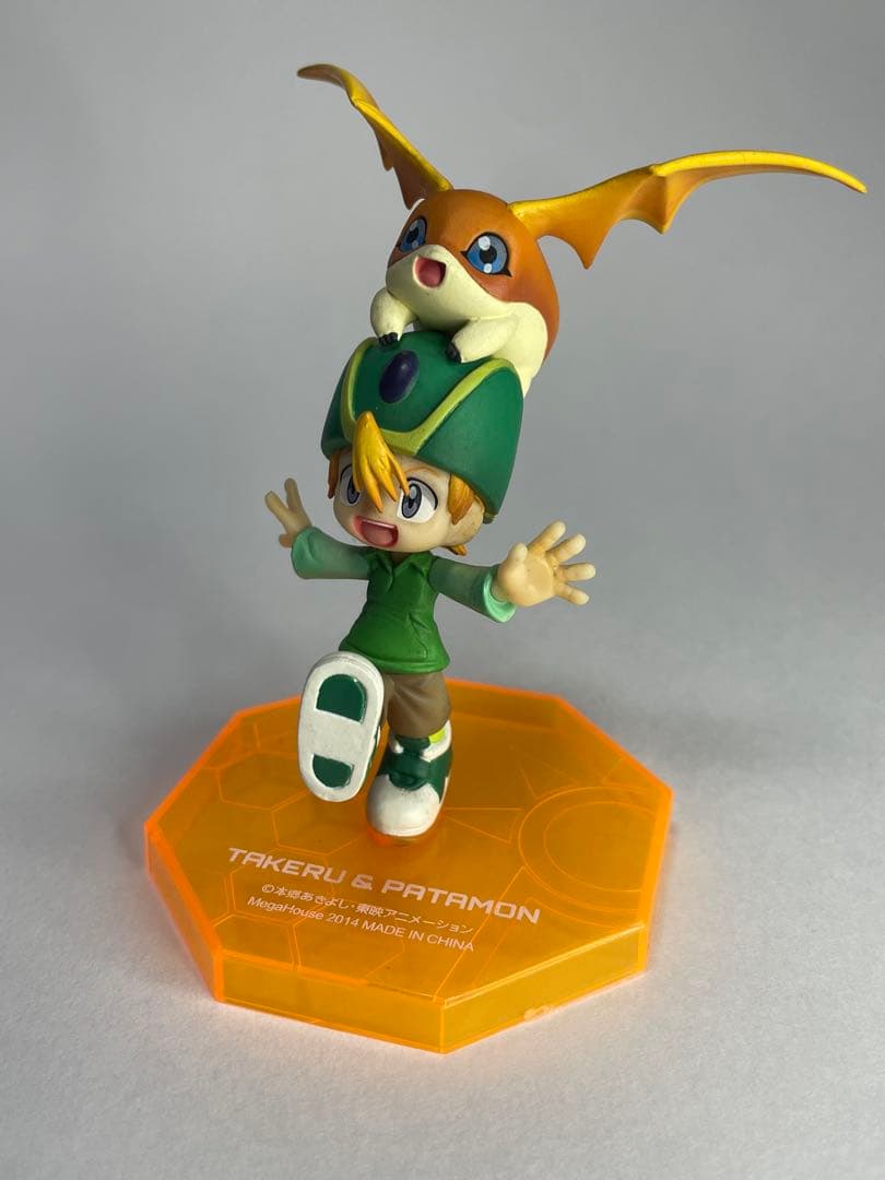 タケル & パタモン フィギュア 2014年製