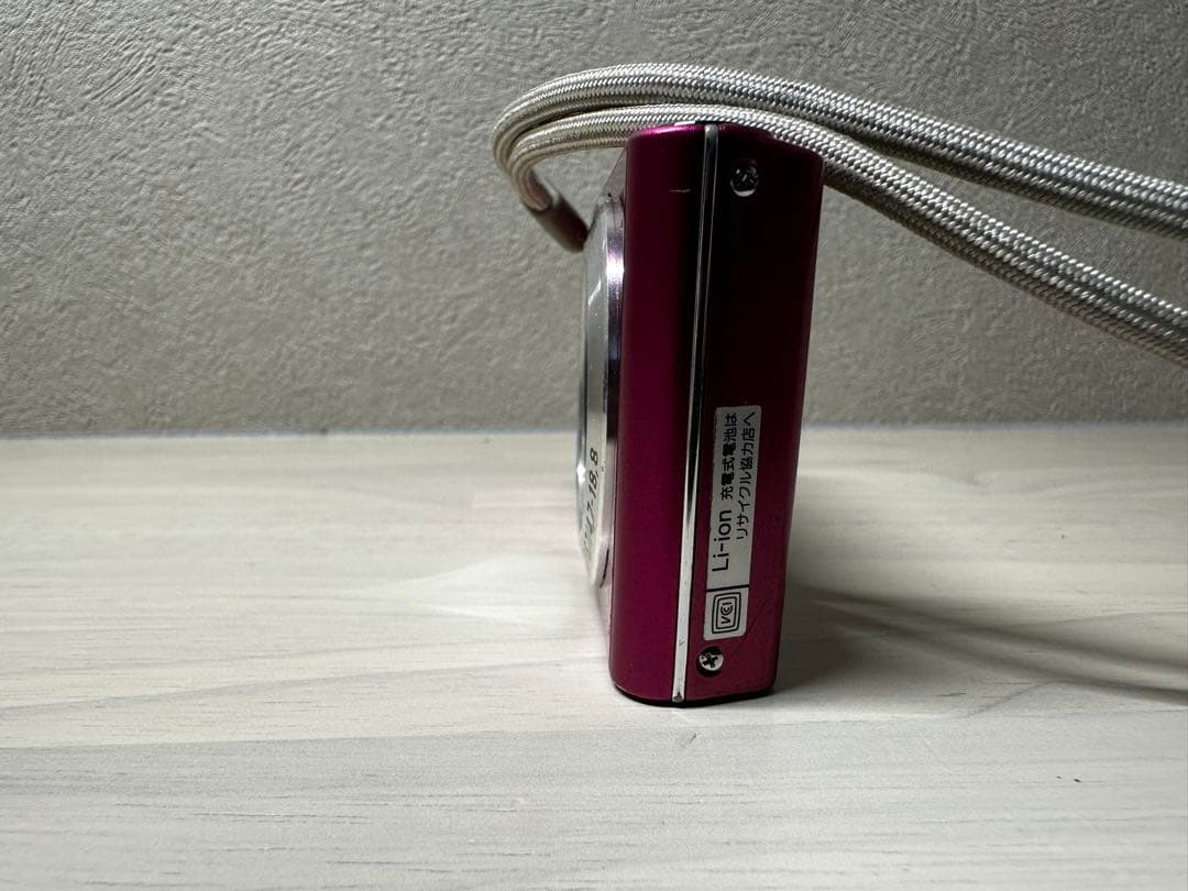 【稼働品】SONY デジタルカメラ　CyberShot DSC-W320 ピンク