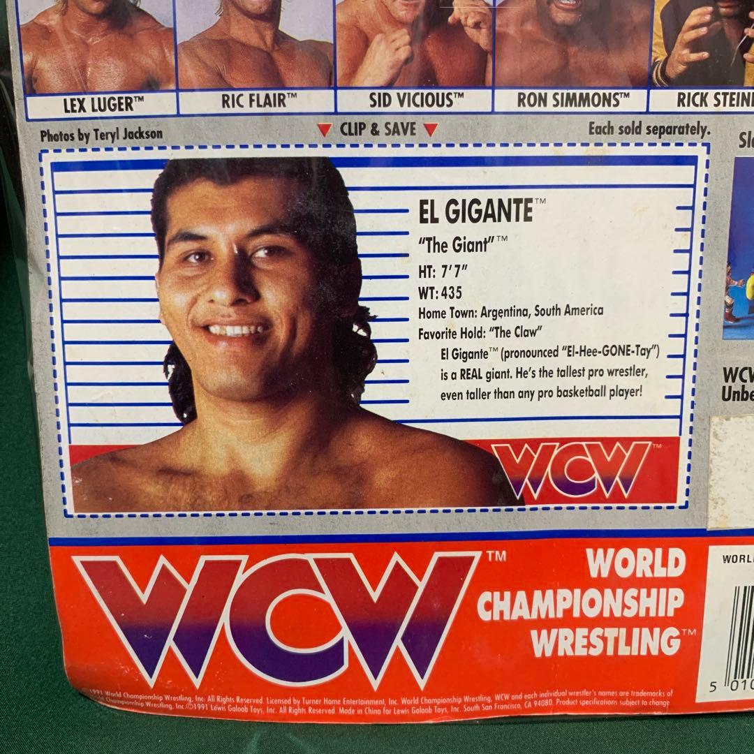 希少 ガループ社 ヨーロッパ限定 【UK版】 WCW エル ヒガンテ