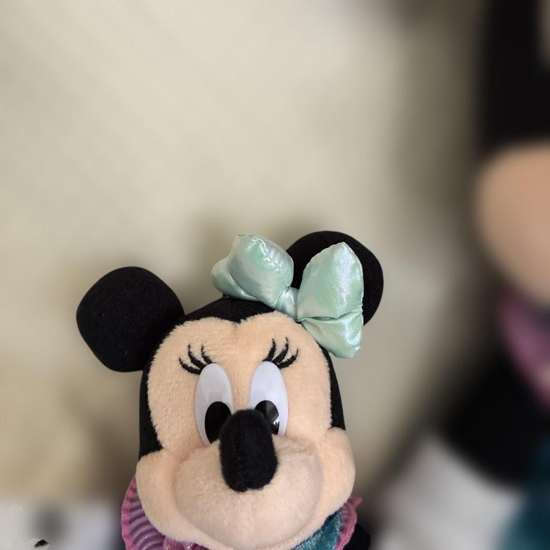 ディズニーシー25周年　ミニーぬいぐるみ、ぬいぐるみキーチェーン　セット