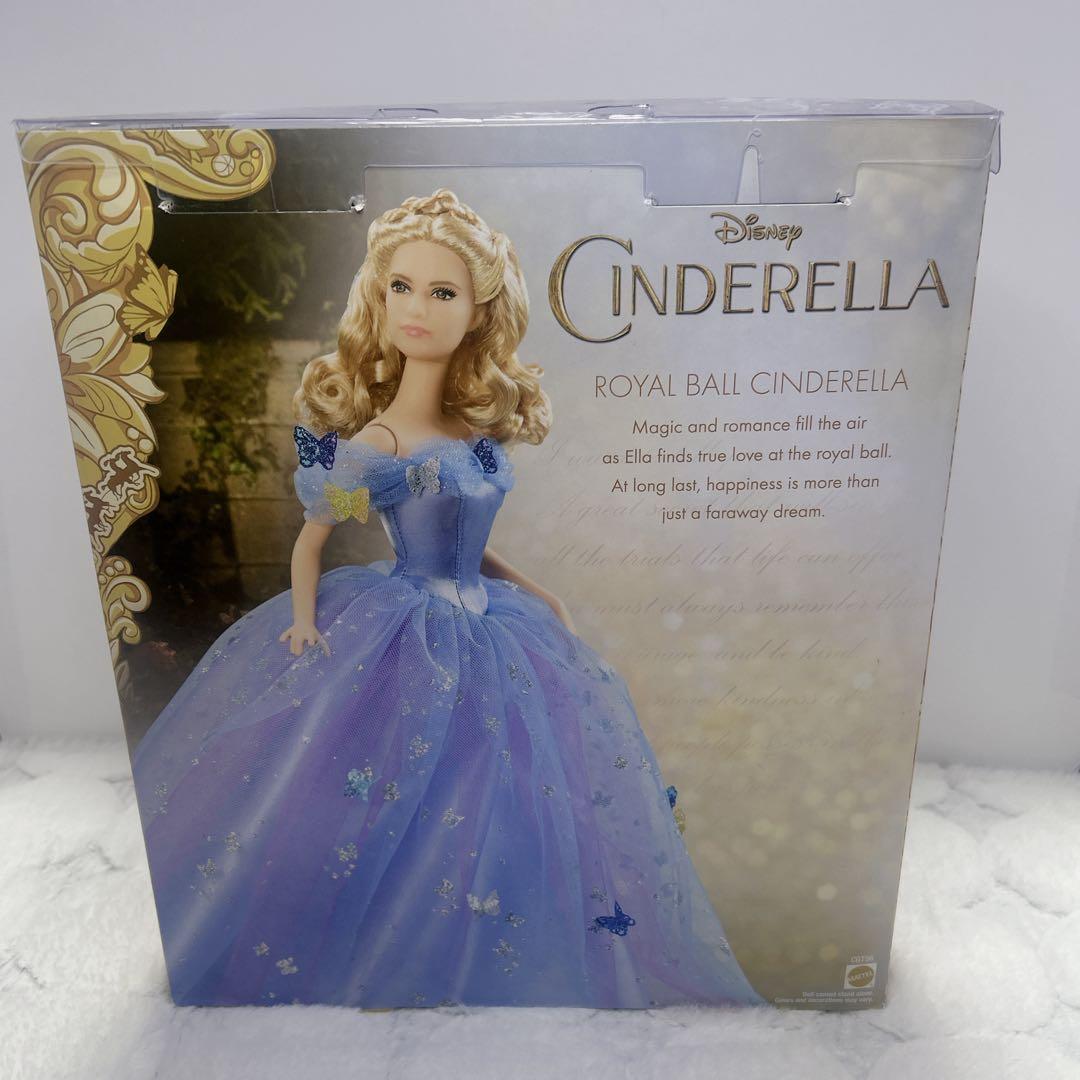 マテル社　ディズニー　実写　シンデレラ　　ロイヤルダンスパーティドール　バービー