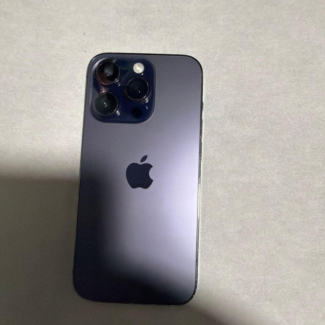 美品Apple iPhone 14 Pro ディープパープル 512GB