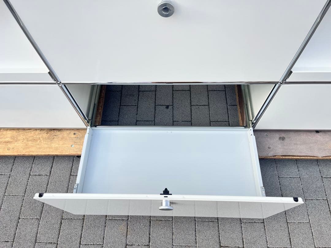 USMハラー 3列3段キャビネット 色：purewhite