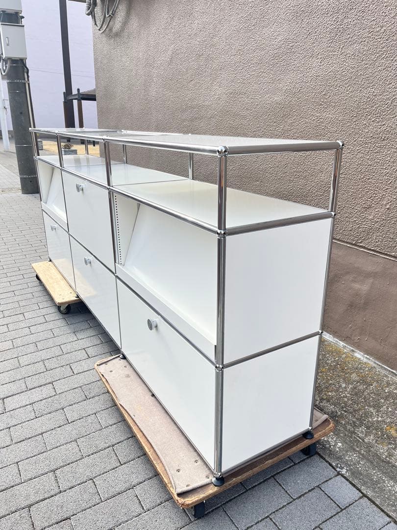 USMハラー 3列3段キャビネット 色：purewhite