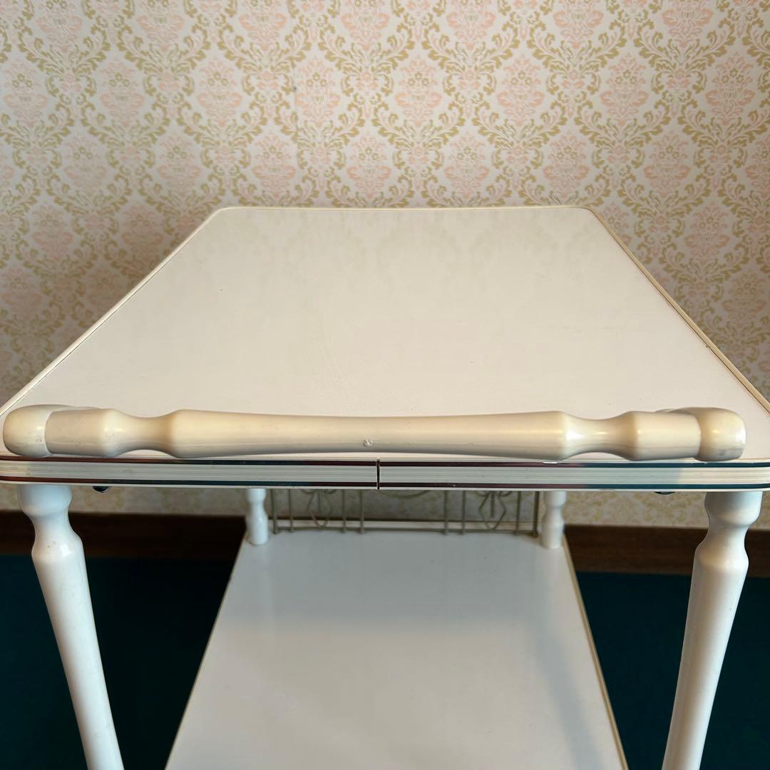 レトロポップ キッチンワゴン 白