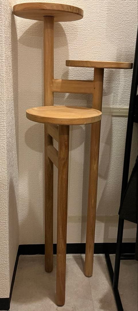 HOKOS 木製フラワースタンド　ディスプレイ　什器