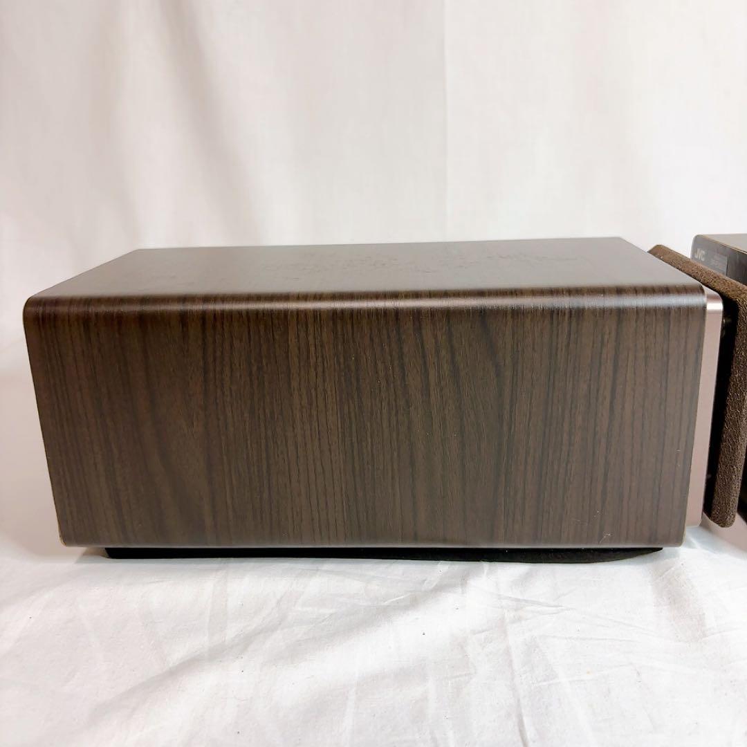 【極美品】JVC フルレンジウッドコーンスピーカー ペア SP-EXS55