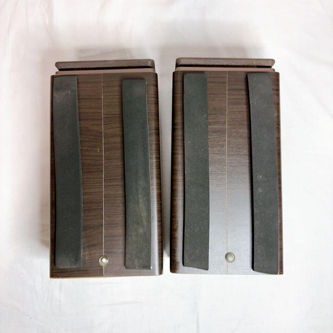 【極美品】JVC フルレンジウッドコーンスピーカー ペア SP-EXS55