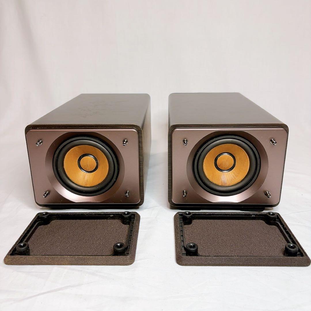 【極美品】JVC フルレンジウッドコーンスピーカー ペア SP-EXS55