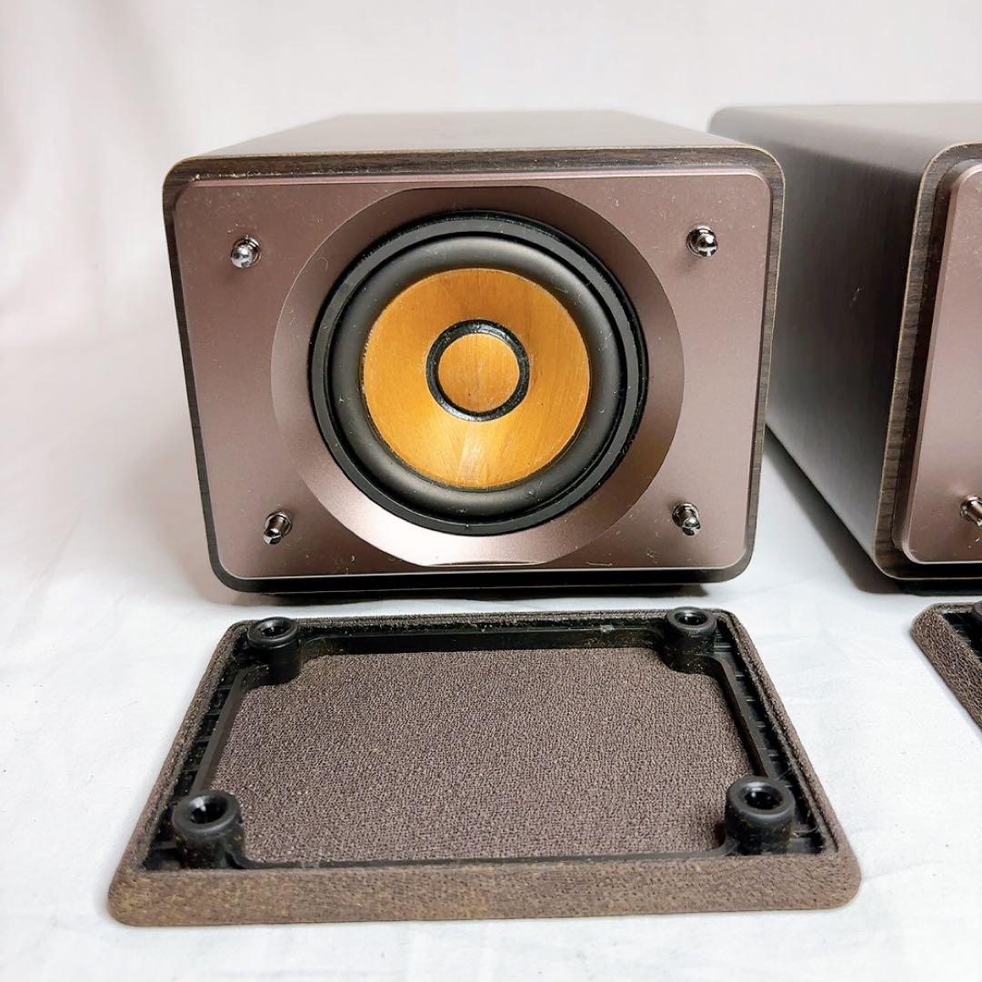 【極美品】JVC フルレンジウッドコーンスピーカー ペア SP-EXS55