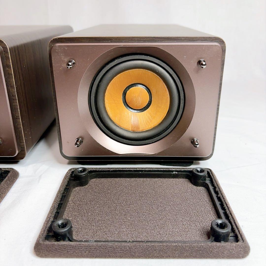 【極美品】JVC フルレンジウッドコーンスピーカー ペア SP-EXS55