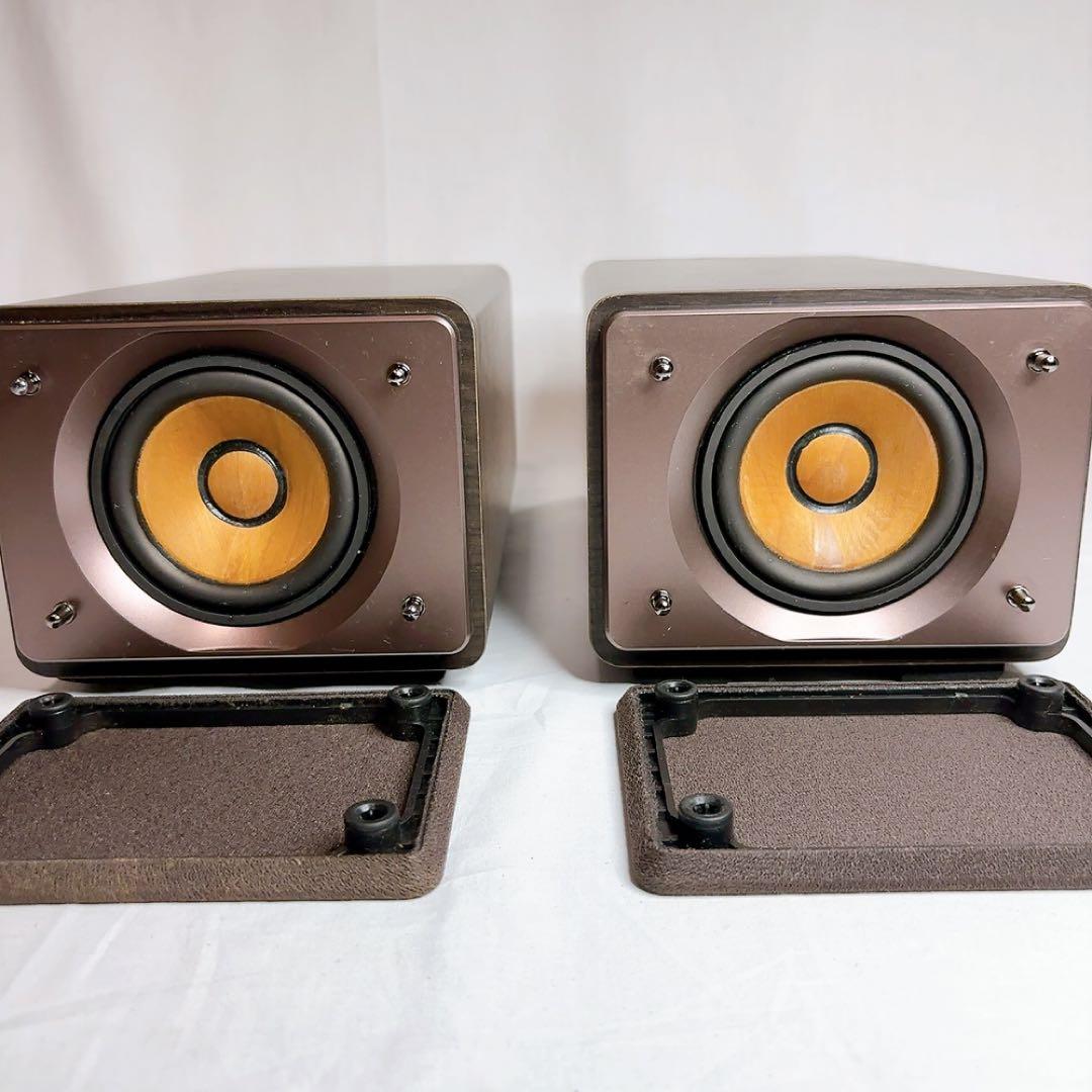 【極美品】JVC フルレンジウッドコーンスピーカー ペア SP-EXS55
