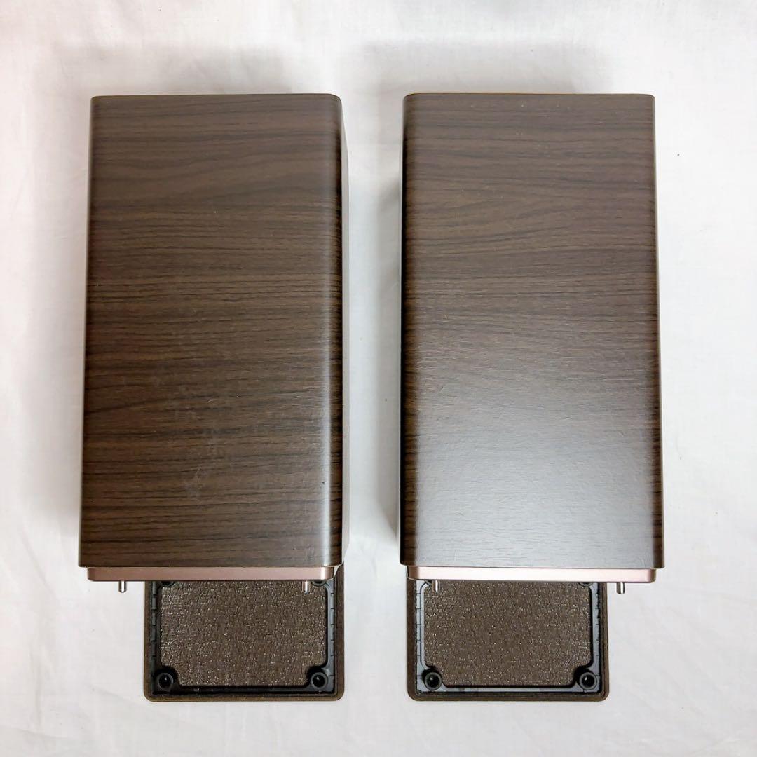 【極美品】JVC フルレンジウッドコーンスピーカー ペア SP-EXS55