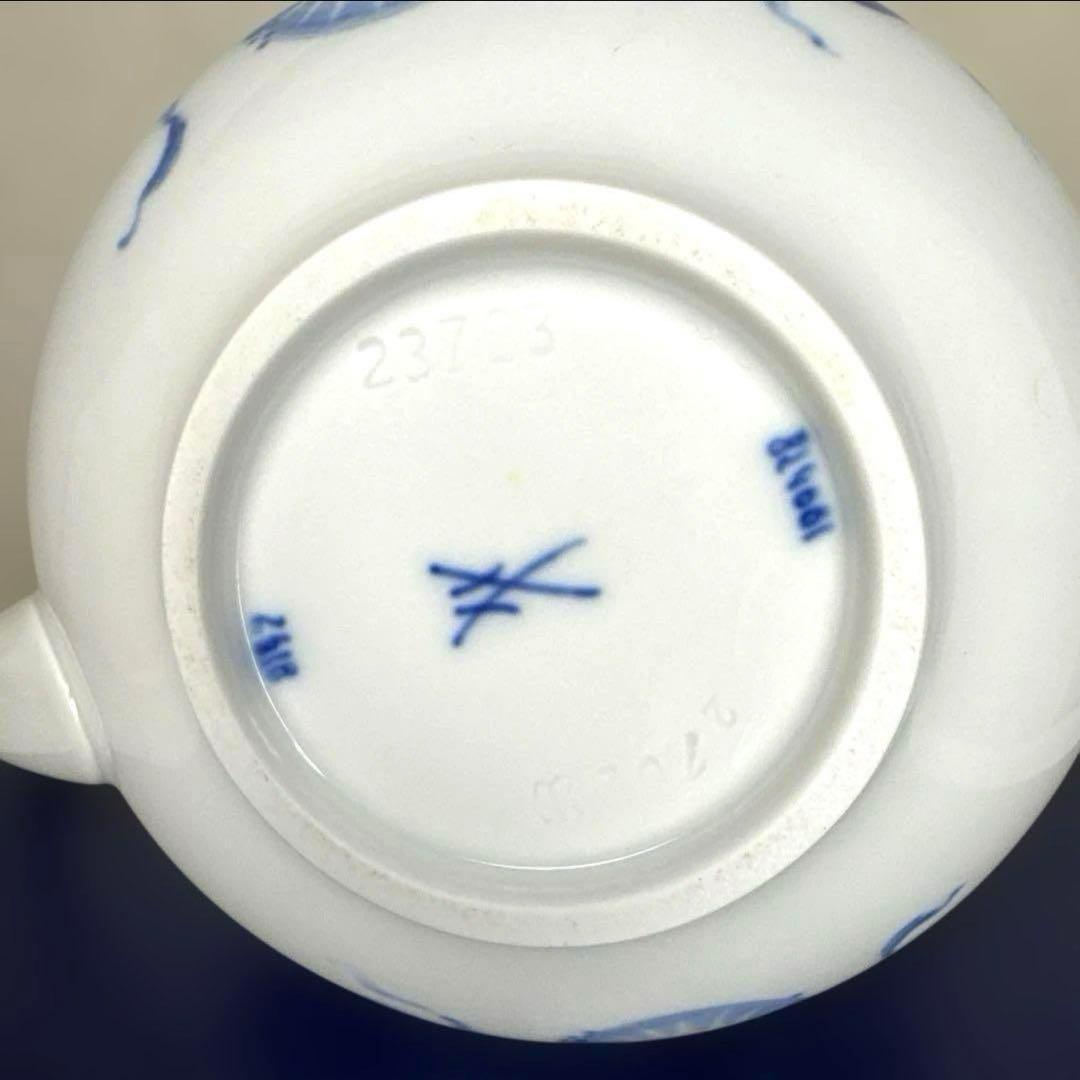 未使用品　マイセン　Meissen ブルーオーキッド　ティーポット