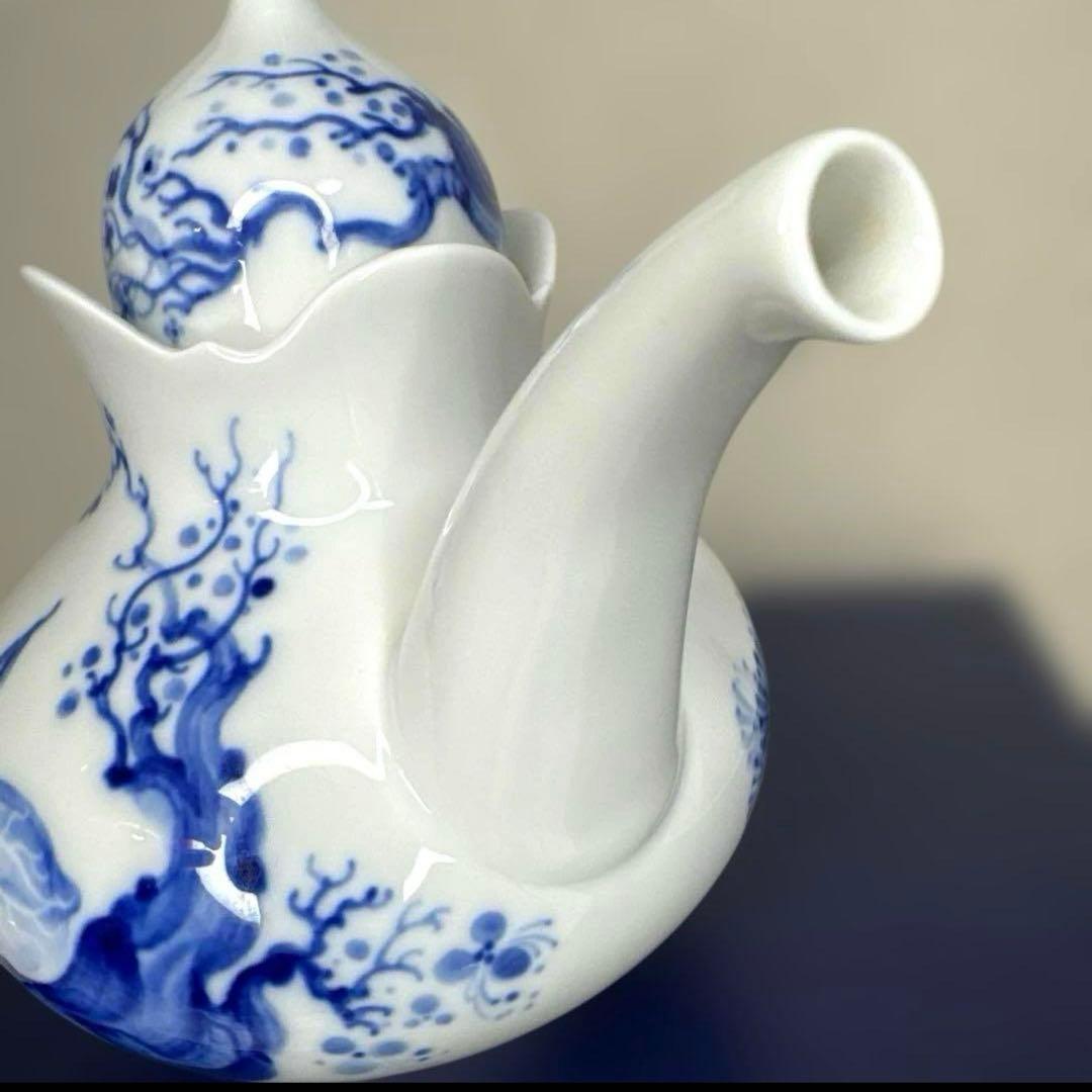 未使用品　マイセン　Meissen ブルーオーキッド　ティーポット
