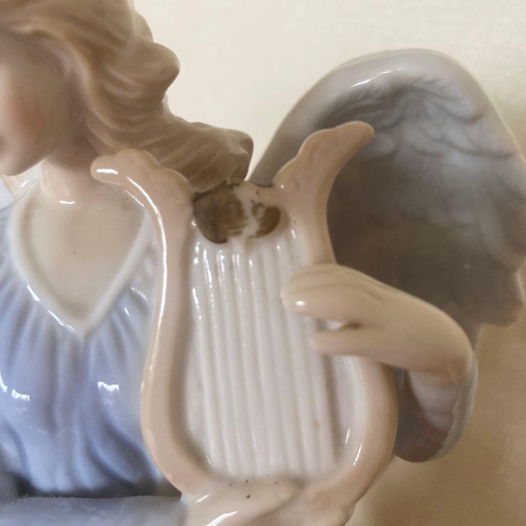 オルゴール付き天使の像　美品