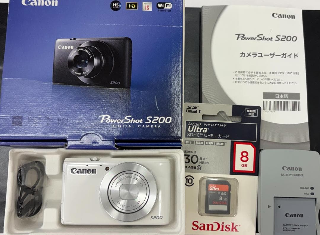 【美品Canon キャノンPowerShotS200セブンイレブン限定モデル
