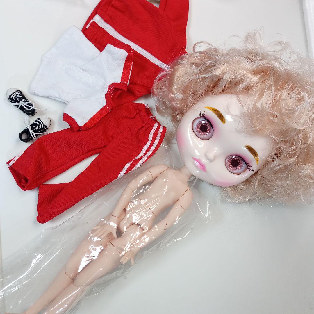 新品アイシードール ボーイシュ 金髪ショート アウトフィット フルセット