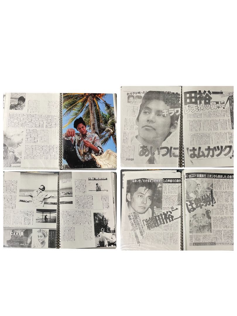 ⚫︎ここあ⚫︎織田裕二さん 切り抜きファイル　1995.1〜9月　116p