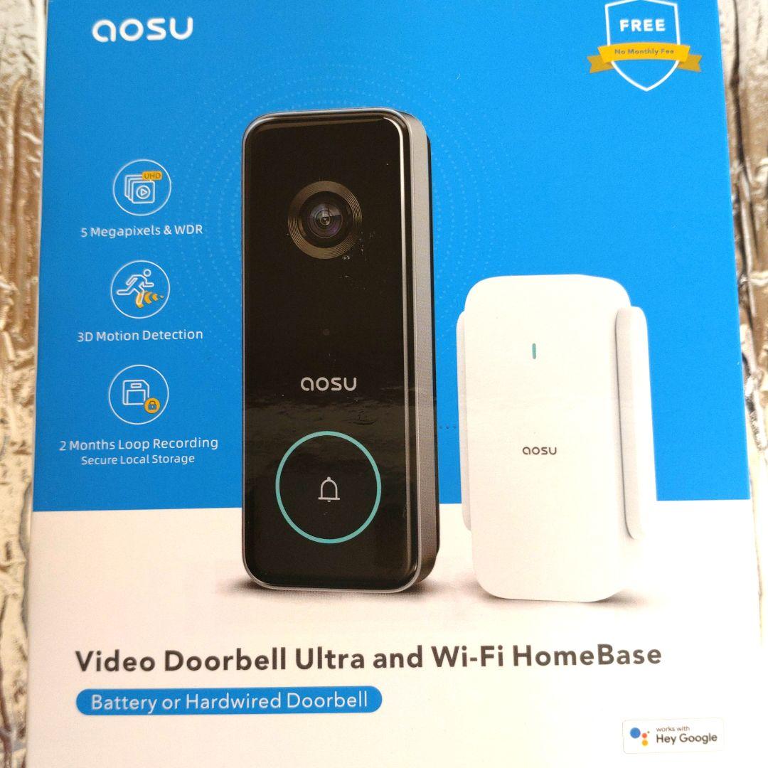 カメラ付きインターホン　【外出からでも通話可能】