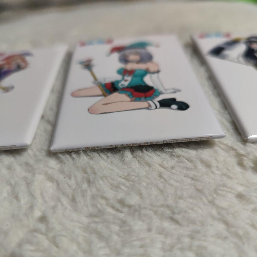 手品先輩 ジョーカー スクエア缶バッジ 購入特典　3個セット