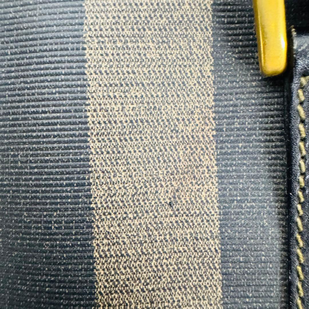 ✨FENDI✨フェンディ✨ペカン柄✨ブラウンブラック✨ボストンバッグ✨