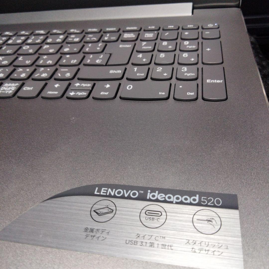 Windowsノート本体 Lenovo Ideapad 520 (i5-8250U, Windows11)
