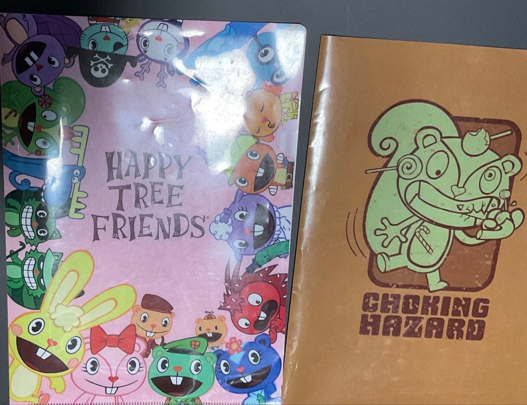 ハッピーツリーフレンズ クリアファイル3種