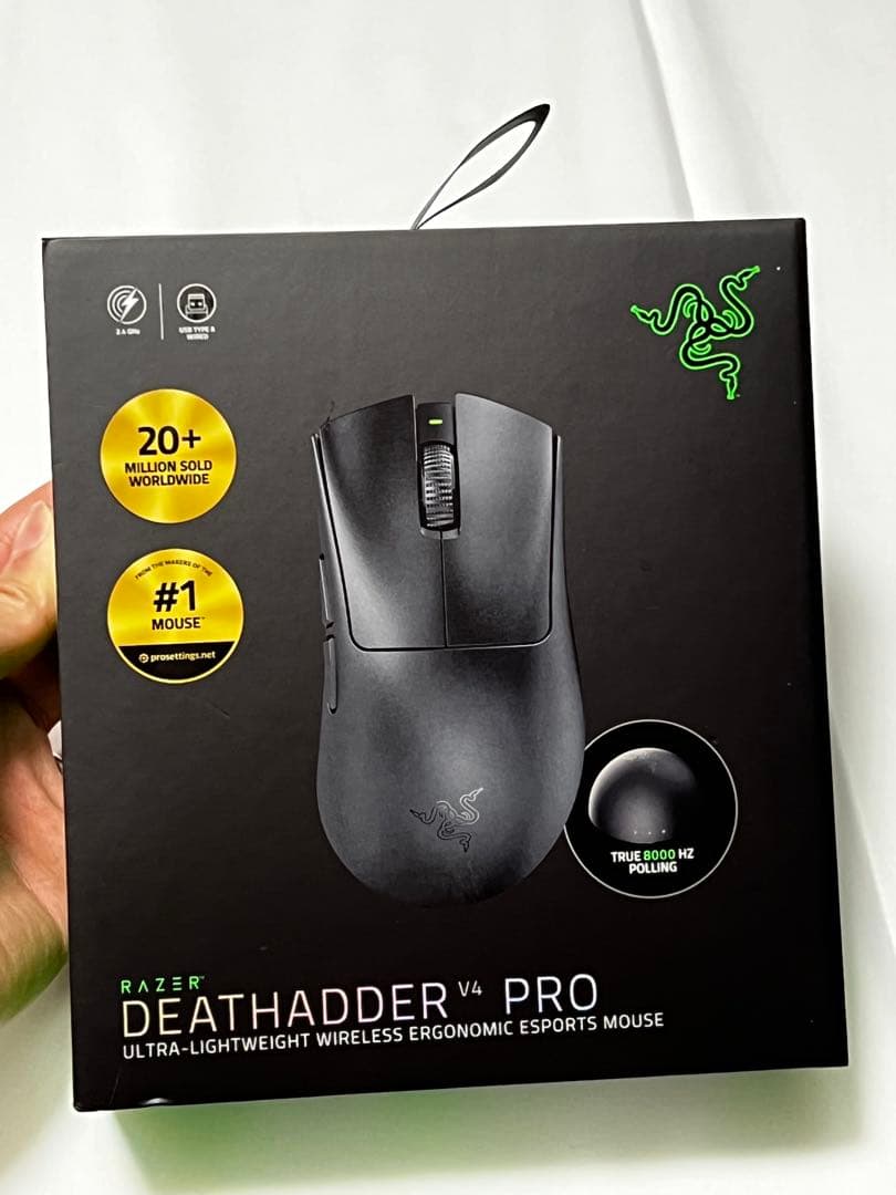 【美品】Razer DeathAdder V4 PRO