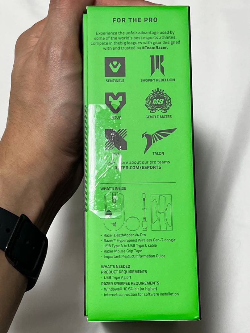 【美品】Razer DeathAdder V4 PRO