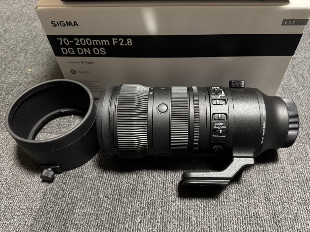 SIGMA｜70-200mm F2.8 Lマウント + フィルター2種｜未使用
