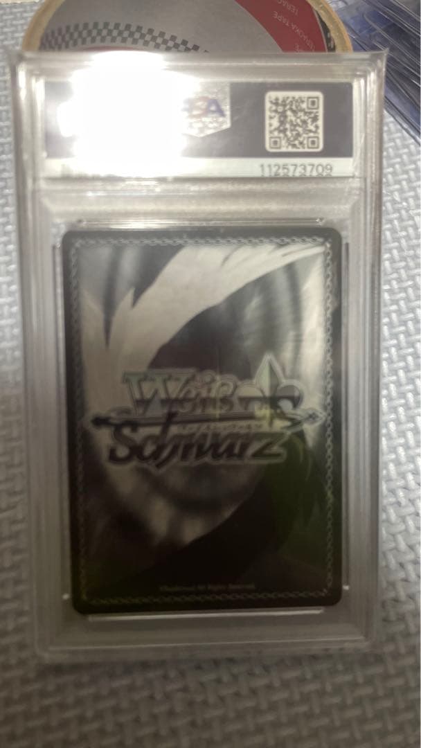 PSA 10 真手凛 ヴァイスシュヴァルツ ご注文はうさぎですか SP サイン