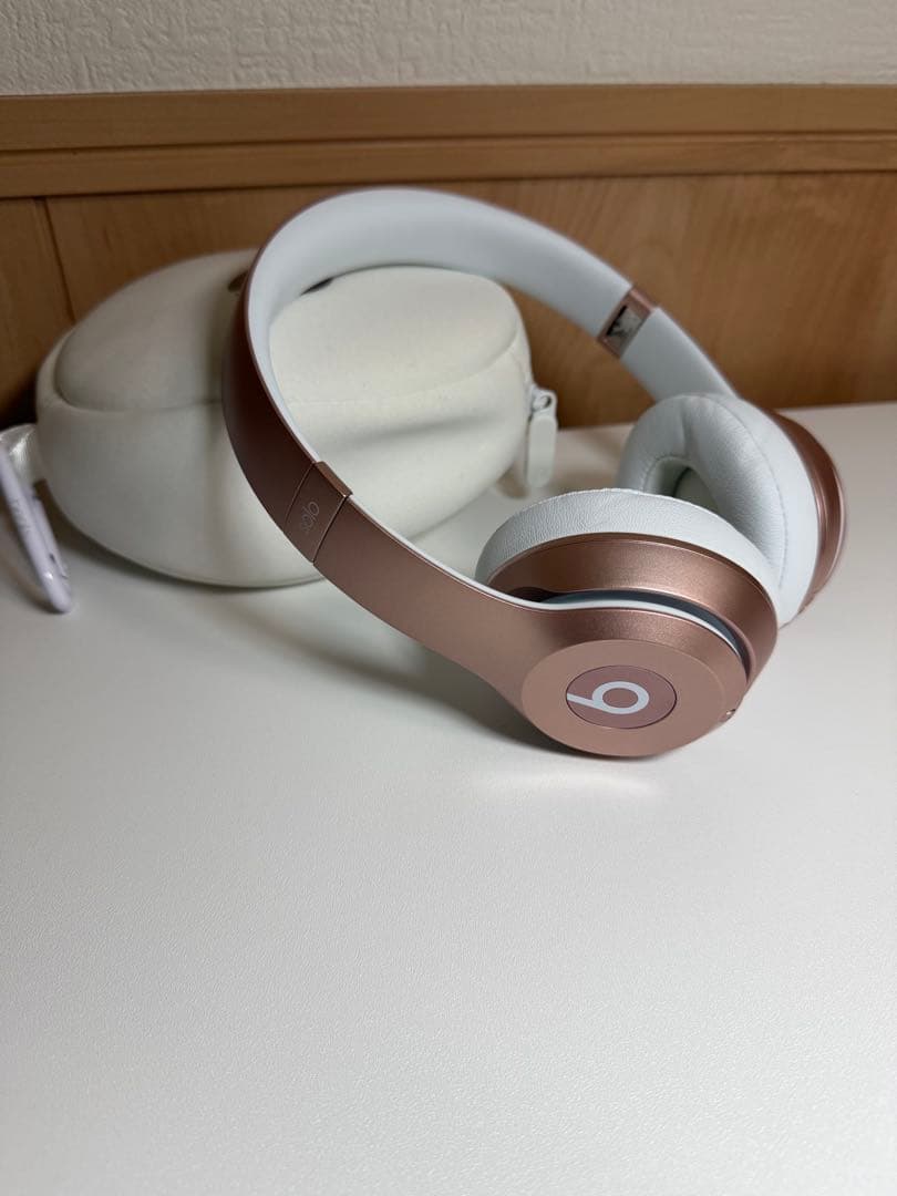 beats solo ヘッドホン ローズゴールド