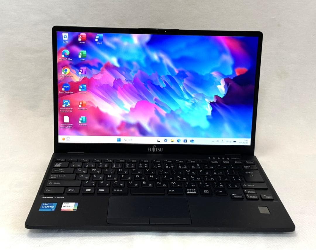 美品 富士通 LIFEBOOK U9311F LTE対応 薄型 i5 11世代