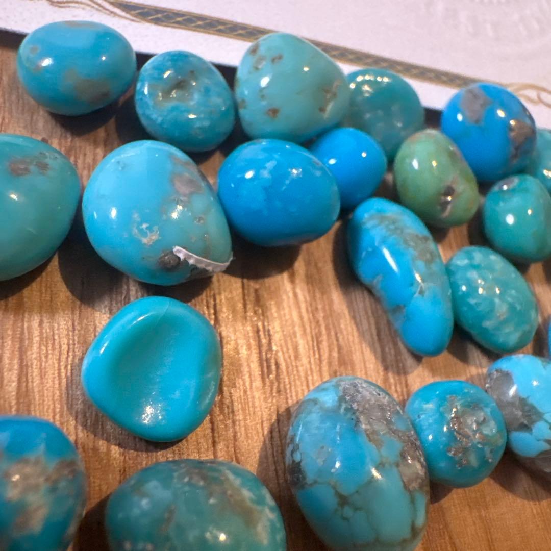 キャッスルドームターコイズ　ルース 約20個 証明書付き