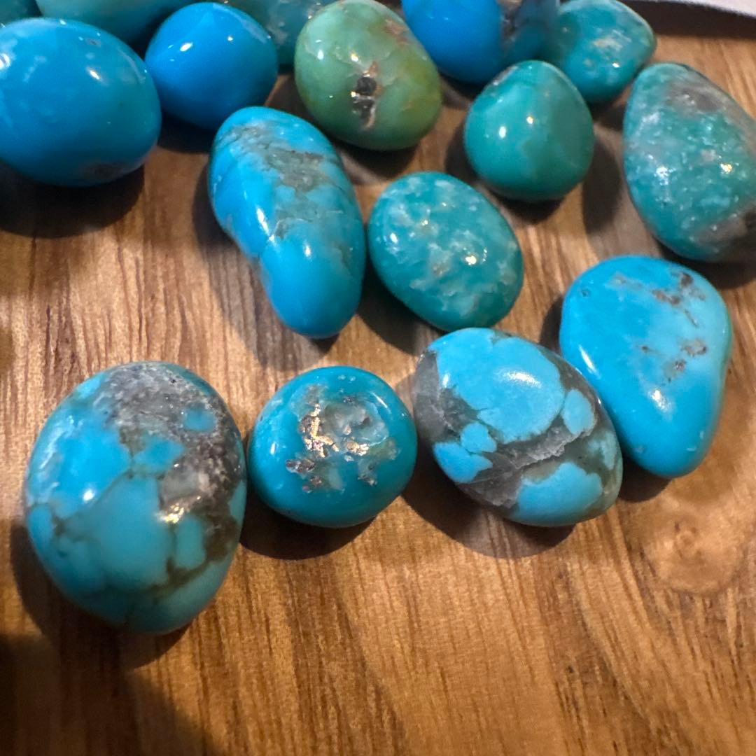 キャッスルドームターコイズ　ルース 約20個 証明書付き