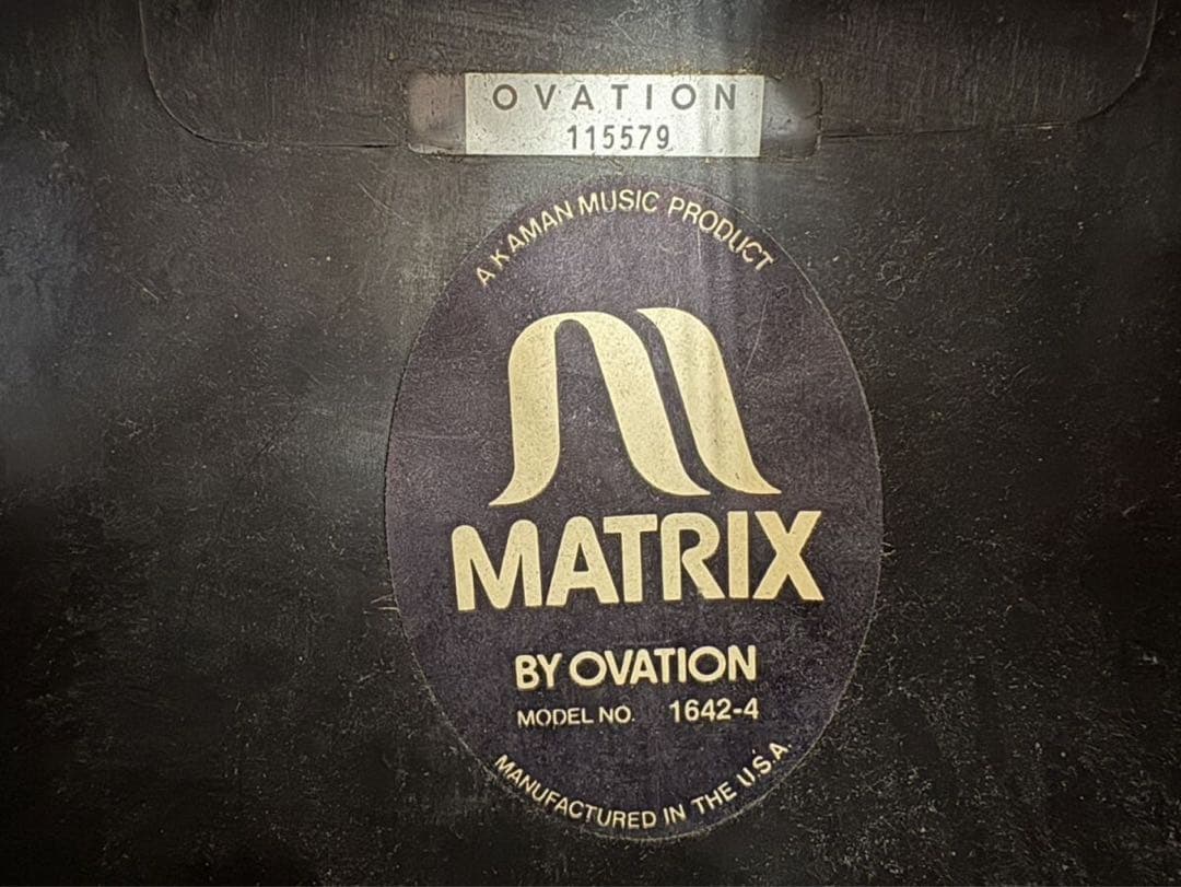 ギター Ovation MATRIX 1642-4