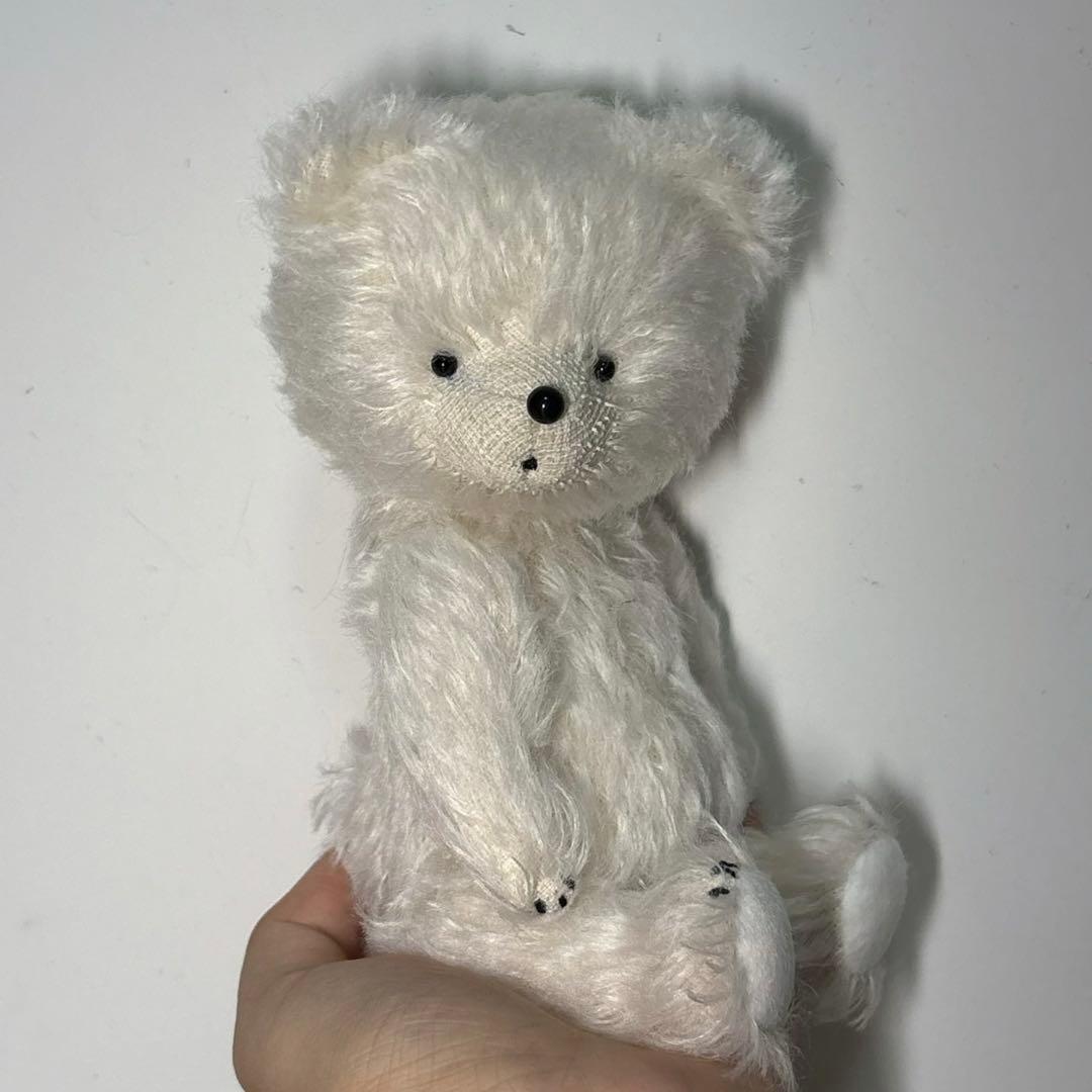 白熊もちくん テディベア アーティストベア ハンドメイド 海外作家様 ぬいぐるみ