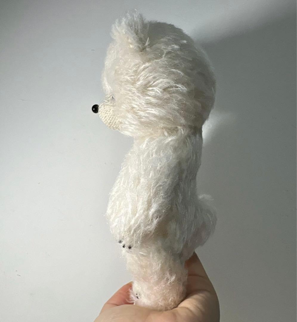 白熊もちくん テディベア アーティストベア ハンドメイド 海外作家様 ぬいぐるみ