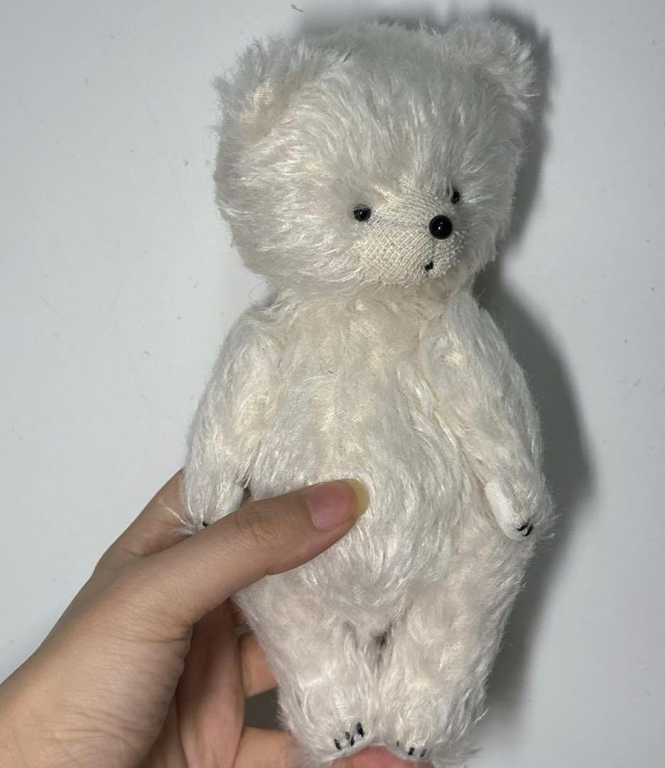 白熊もちくん テディベア アーティストベア ハンドメイド 海外作家様 ぬいぐるみ