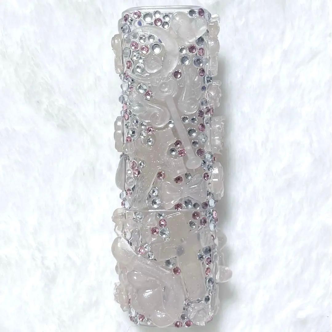 ❤︎ iQOS イルマワン ケースデコ クリア ピンク リボン 天使 ❤︎