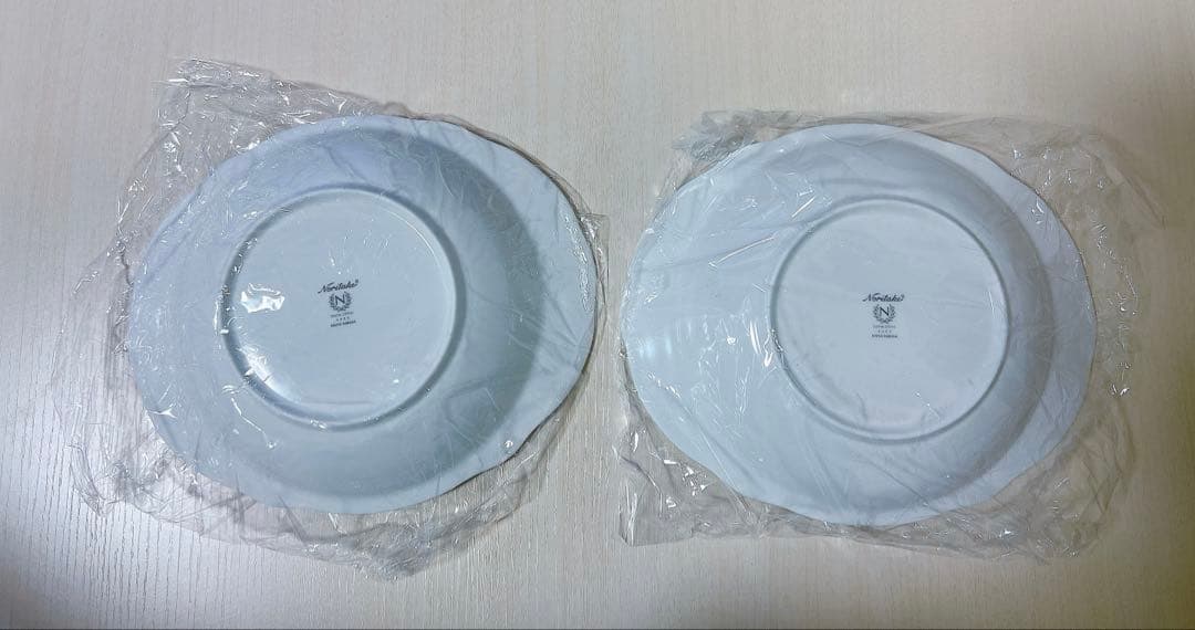 NORITAKE ノリタケ 花更紗 4409 カレー皿 ピンク ブルー