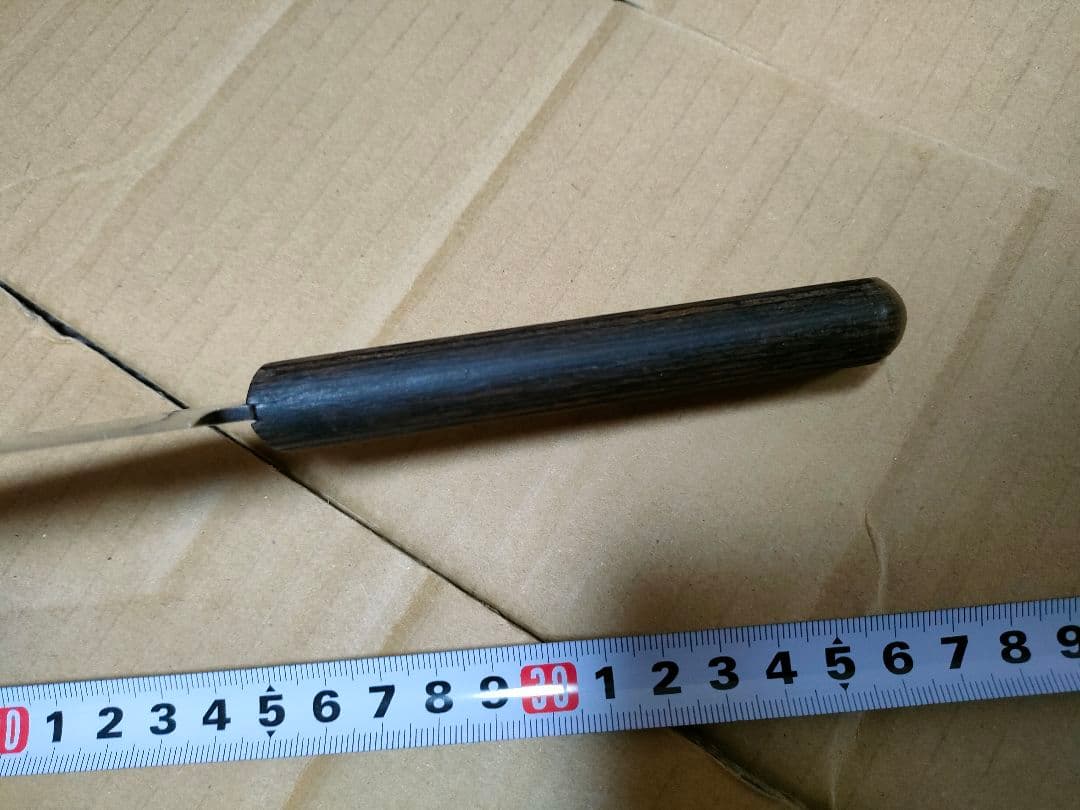 日本橋　木屋　ダマスカス　包丁　三徳包丁　墨流し