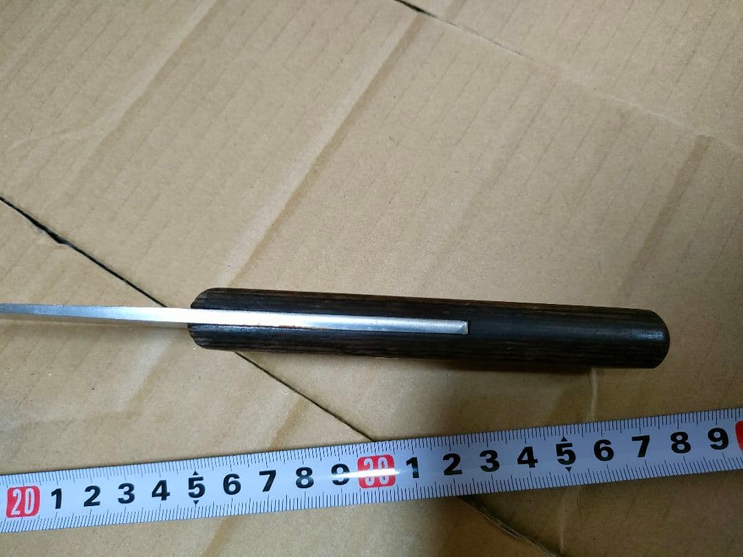 日本橋　木屋　ダマスカス　包丁　三徳包丁　墨流し