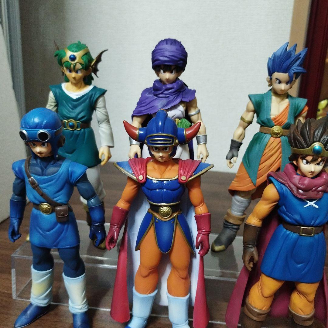ドラゴンクエスト　勇者　主人公1〜6 ソフビ　フィギュアセット