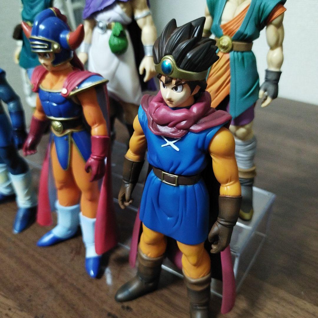 ドラゴンクエスト　勇者　主人公1〜6 ソフビ　フィギュアセット