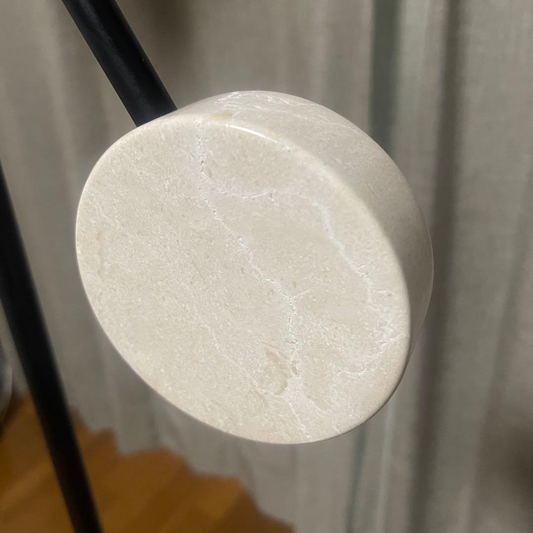 Steel × Marble コンテンポラリー フロアライト、3月中まで