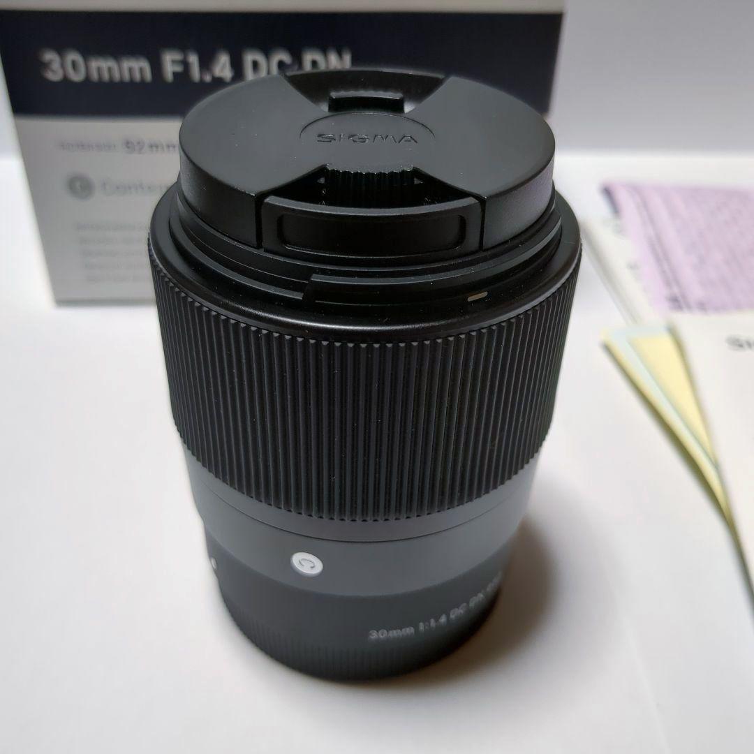 【ほぼ新品】 SIGMA 30mm F1.4 DC DN ソニーEマウント