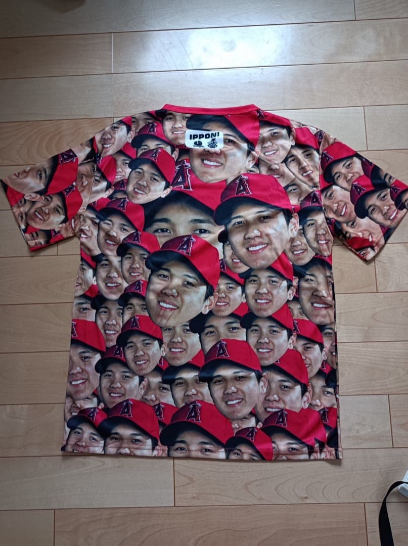 大谷翔平☆エンジェルス☆顔いっぱいTシャツ☆非売品☆正規品☆