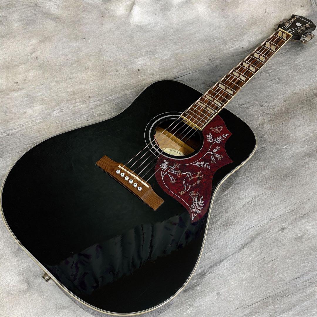 限定 Epiphone エピフォン ハミングバードプロ EBONY エレアコ